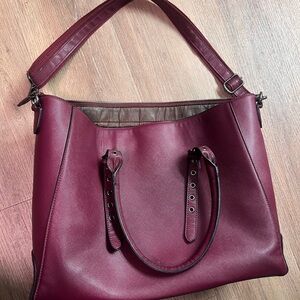 Elegant BurgundyTote Bag